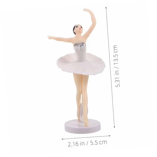 GARIOUANS 2 Sätze Ballerina Mädchen Figuren mit Sockel Realistische Ballett Tänzer Dekoration Detailreiche Ballett Mädchen Statue für Puppenhaus für Schlafzimmer und Party GARIOUANS 2 Sätze Ballerina Mädchen Figuren mit Sockel Realistische Ballett Tänzer Dekoration Detailreiche Ballett Mädchen Statue für Puppenhaus für Schlafzimmer und Party von GARIOUANS