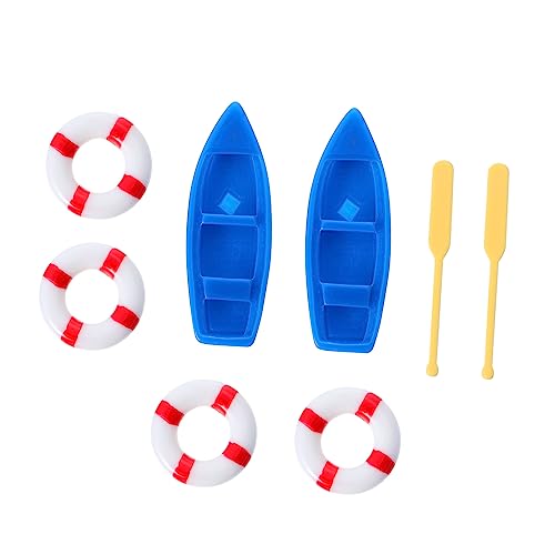 GARIOUANS 2 Sätze Deko für Puppenhaus Teiliges mit Maritimen Ornamenten Boot für DIY Strand Mikrolandschaft und Garten Dekoration Einzigartiges Design für Festliche GARIOUANS 2 Sätze Deko für Puppenhaus Teiliges mit Maritimen Ornamenten Boot für DIY Strand Mikrolandschaft und Garten Dekoration Einzigartiges Design für Festliche von GARIOUANS