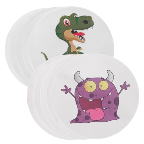 GARIOUANS 2 Sätze Farbwechselnde Töpfchentraining Aufkleber für Jungen und Mädchen mit Cartoon Motiven Hitzeaktive wasserdichte Toilettenbelohnungssticker für Kleinkinder Beschichtet und von GARIOUANS