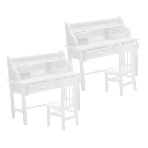 GARIOUANS 2 Sätze Miniatur Schreibtisch Und Stuhl Mit Funktionalen Öffnbaren Schubladen Schreibtisch Für Familienspiele Und Schulaktivitäten GARIOUANS 2 Sätze Miniatur Schreibtisch Und Stuhl Mit Funktionalen Öffnbaren Schubladen Schreibtisch Für Familienspiele Und Schulaktivitäten von GARIOUANS
