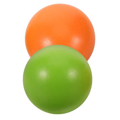 GARIOUANS 2 Stück Croquet Holzball Bunte Zealand Ersatz für Outdoor Rasen Spiele Fördert Zielgenauigkeit und Koordination für Familienaktivitäten und Teamspiele von GARIOUANS