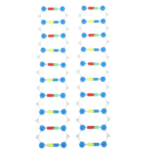 GARIOUANS 2 Stück DNA Doppelhelix Modellbausatz Teilig Molekularmodell Wissenschaftliches Lehrmittel für Biologieunterricht und Studenten Unterricht Wissenschaft Popularisierung GARIOUANS 2 Stück DNA Doppelhelix Modellbausatz Teilig Molekularmodell Wissenschaftliches Lehrmittel für Biologieunterricht und Studenten Unterricht Wissenschaft Popularisierung von GARIOUANS