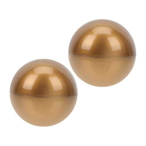 GARIOUANS 2 Stück Goldene Bälle aus Robustem Kunststoff für Partyspiele und Tombola Langlebige Entertainment Supplies mit Glänzender Oberfläche für Raffle und Firmenveranstaltungen GARIOUANS 2 Stück Goldene Bälle aus Robustem Kunststoff für Partyspiele und Tombola Langlebige Entertainment Supplies mit Glänzender Oberfläche für Raffle und Firmenveranstaltungen von GARIOUANS