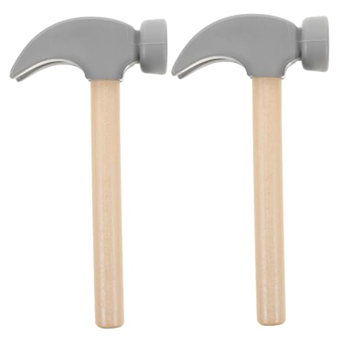 GARIOUANS 2 Stück Kleiner Holzhammer für Robustes Holzspielzeug mit Glatter Oberfläche Pädagogisches Hammerspielzeug für Kleinkinder Vielseitig für BAU und Rollenspiele Leicht zu Reinigen GARIOUANS 2 Stück Kleiner Holzhammer für Robustes Holzspielzeug mit Glatter Oberfläche Pädagogisches Hammerspielzeug für Kleinkinder Vielseitig für BAU und Rollenspiele Leicht zu Reinigen von GARIOUANS