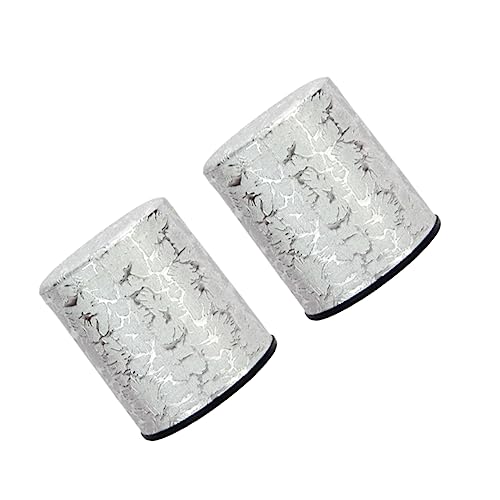 GARIOUANS 2 Stück Leder Würfelbecher Schummel Würfelbox Ktv Spielzubehör Silbermuster Lustiges Spielwerkzeug für Unvergessliche Spielabende GARIOUANS 2 Stück Leder Würfelbecher Schummel Würfelbox Ktv Spielzubehör Silbermuster Lustiges Spielwerkzeug für Unvergessliche Spielabende von GARIOUANS