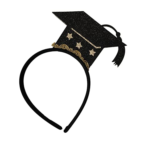 GARIOUANS 2 Stück Mini Doktorhut Haarband für Abschlussfeier Glitzernde Haarschmuck Accessoires Gold für Festliche Anlässe und Unvergessliche Erinnerungen GARIOUANS 2 Stück Mini Doktorhut Haarband für Abschlussfeier Glitzernde Haarschmuck Accessoires Gold für Festliche Anlässe und Unvergessliche Erinnerungen von GARIOUANS