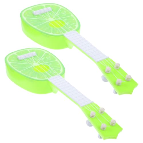 GARIOUANS 2 Stück Mini Imitation Gitarre für Frühe Musikalische Lernspielzeuge für Geburtstagsfeiern und Feste aus Hochwertigem Material für Anfänger und Musikliebhaber GARIOUANS 2 Stück Mini Imitation Gitarre für Frühe Musikalische Lernspielzeuge für Geburtstagsfeiern und Feste aus Hochwertigem Material für Anfänger und Musikliebhaber von GARIOUANS