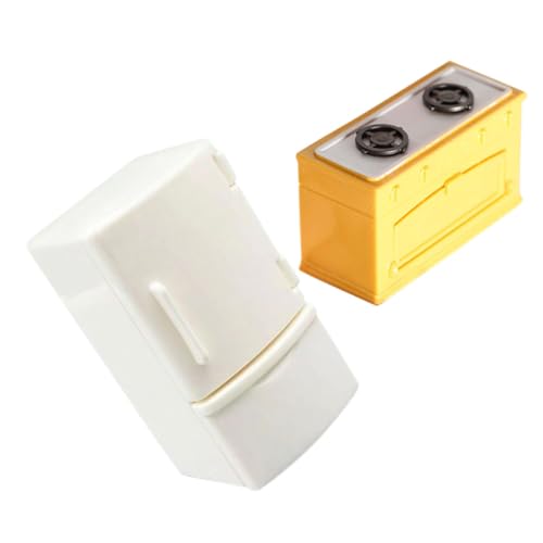 GARIOUANS 2 Stück Mini-Möbelmodell Kühlschrank Puppe Szene Miniatur Mini-Küchenmodell kleine Kochfeldstütze Mini-Küchenutensilien Mini-Hausbedarf Mini- Mini - Mini Herd PVC GARIOUANS 2 Stück Mini-Möbelmodell Kühlschrank Puppe Szene Miniatur Mini-Küchenmodell kleine Kochfeldstütze Mini-Küchenutensilien Mini-Hausbedarf Mini- Mini - Mini Herd PVC von GARIOUANS
