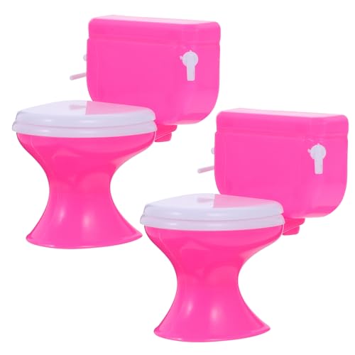 GARIOUANS 2 Stück Miniatur Toilette Lustige Puppenhaus Möbel für Badezimmer Zubehör für Fantasievolles als Geburtstags Zufällige Farbe Zufällige Farbe GARIOUANS 2 Stück Miniatur Toilette Lustige Puppenhaus Möbel für Badezimmer Zubehör für Fantasievolles als Geburtstags Zufällige Farbe Zufällige Farbe von GARIOUANS
