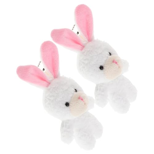 GARIOUANS 2 Stück Miniature Plüschkaninchen Weiche Kuscheltiere für Puppenhaus Deko für Fördert Kreatives und Große Niedliche Hasenfiguren GARIOUANS 2 Stück Miniature Plüschkaninchen Weiche Kuscheltiere für Puppenhaus Deko für Fördert Kreatives und Große Niedliche Hasenfiguren von GARIOUANS