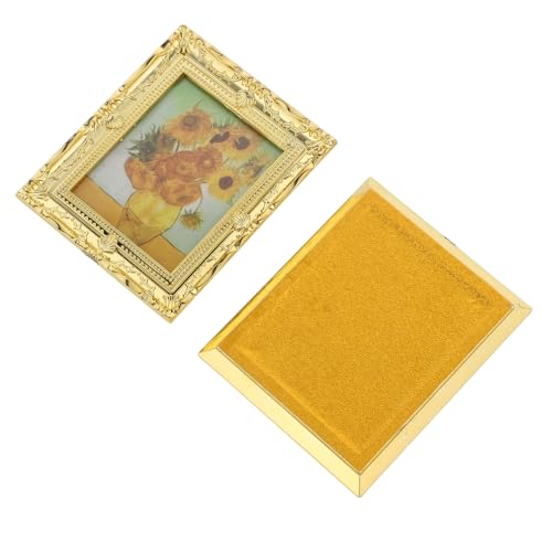 GARIOUANS 2 Stück Miniölmalerei Möbel Mini- Deko-Requisite Ölgemälde-Requisite winziges Gemäldeornament Puppenhaus-Miniaturrahmen Kleiner Gemäldeschmuck Mini-Malmodell Mini-Malerei Harz GARIOUANS 2 Stück Miniölmalerei Möbel Mini- Deko-Requisite Ölgemälde-Requisite winziges Gemäldeornament Puppenhaus-Miniaturrahmen Kleiner Gemäldeschmuck Mini-Malmodell Mini-Malerei Harz von GARIOUANS