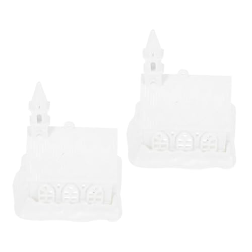 GARIOUANS 2 Stück Plastikhausmodell DIY hängende Hausdekorationen Feiertags-DIY-Projekte für DIY-Haushandwerksprojekte Baumschmuck-Bastelbedarf Feiertagshandwerk für Weiß GARIOUANS 2 Stück Plastikhausmodell DIY hängende Hausdekorationen Feiertags-DIY-Projekte für DIY-Haushandwerksprojekte Baumschmuck-Bastelbedarf Feiertagshandwerk für Weiß von GARIOUANS
