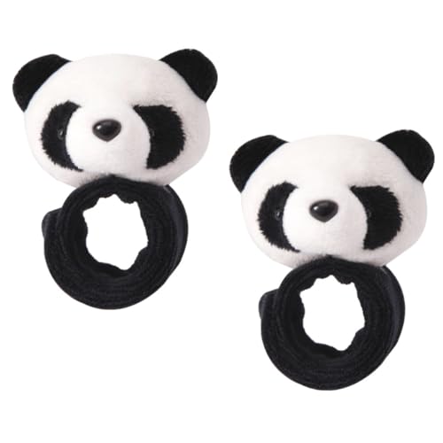 GARIOUANS 2 Stück Plüsch Panda Slap Armbänder Klatscharmband Sanft Hautfreundlich Partyzubehör GARIOUANS 2 Stück Plüsch Panda Slap Armbänder Klatscharmband Sanft Hautfreundlich Partyzubehör von GARIOUANS