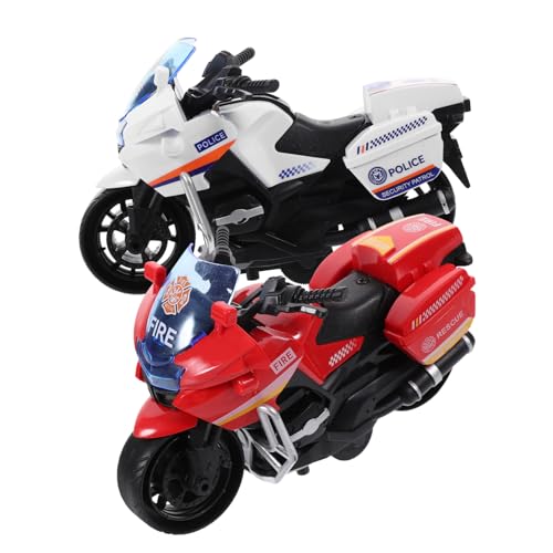 GARIOUANS 2 Stück Kunststoff Motorrad Spielzeug für Kinder Tragbares Rückziehauto Lustiges Motorikspielzeug für Drinnen und Draußen Sicher und Verschleißfest GARIOUANS 2 Stück Kunststoff Motorrad Spielzeug für Kinder Tragbares Rückziehauto Lustiges Motorikspielzeug für Drinnen und Draußen Sicher und Verschleißfest von GARIOUANS