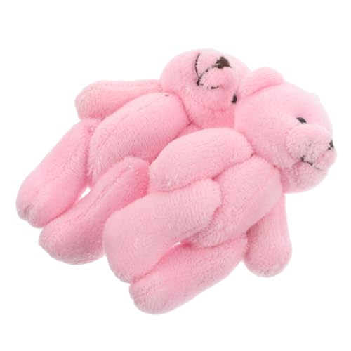 GARIOUANS 2 Stück Puppenhauspuppe Mini-Puppen Minibären Aus Plüsch Minibären Für Die Babyparty Bär Zum Basteln Kleine Bären DIY Plüschbär Mini Stofftiere Kleiner Bär Rosa Kurzer Plüsch GARIOUANS 2 Stück Puppenhauspuppe Mini-Puppen Minibären Aus Plüsch Minibären Für Die Babyparty Bär Zum Basteln Kleine Bären DIY Plüschbär Mini Stofftiere Kleiner Bär Rosa Kurzer Plüsch von GARIOUANS