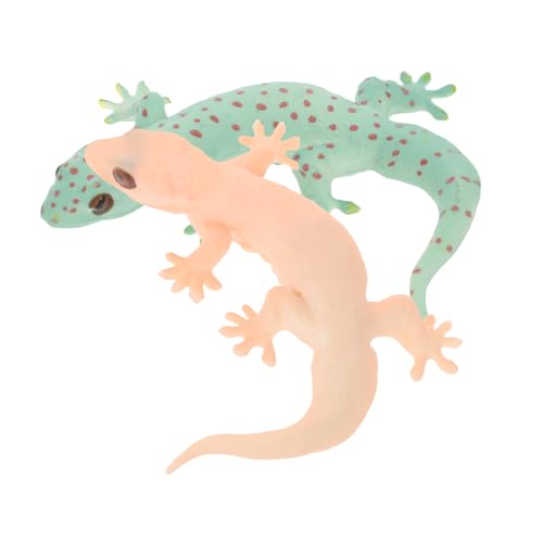 GARIOUANS 2 Stück Realistische PVC Eidechsen Figuren Kleine Gecko Dekoration Ungiftige Klettertier Spielzeuge für Pädagogisches Reptilien Modell mit Glatter Oberfläche Langlebige GARIOUANS 2 Stück Realistische PVC Eidechsen Figuren Kleine Gecko Dekoration Ungiftige Klettertier Spielzeuge für Pädagogisches Reptilien Modell mit Glatter Oberfläche Langlebige von GARIOUANS