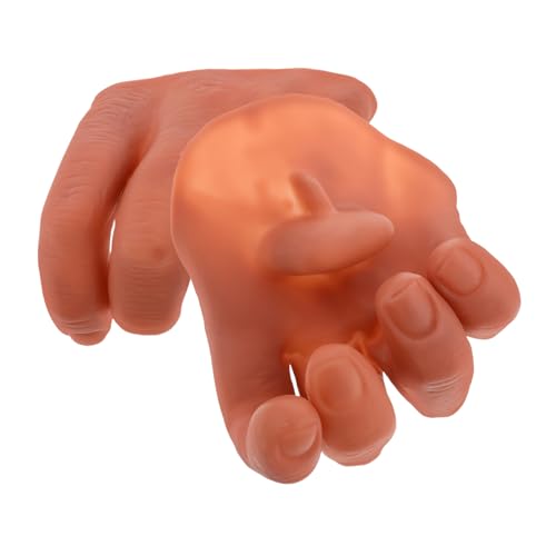 GARIOUANS 2 Stück Requisiten Kleine Hände Streich Gefälschte Hände Bühnenrequisiten Halloween Gefälschte Hand Gefälschte Handfesseln Streich Blutende Finger Kleine Hände Witz Realistische von GARIOUANS