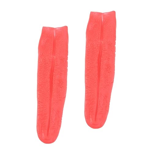 GARIOUANS 2 Stück Rote Lange Zungen Requisiten Kostümzunge Halloween Gefälschte Halloween Accessoires Halloween Party Requisiten Clown Halloween Zunge Kunstzunge Modell Künstliche GARIOUANS 2 Stück Rote Lange Zungen Requisiten Kostümzunge Halloween Gefälschte Halloween Accessoires Halloween Party Requisiten Clown Halloween Zunge Kunstzunge Modell Künstliche von GARIOUANS