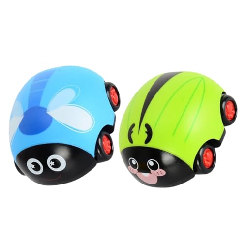 GARIOUANS 2 Stück Rückzieh Spielzeugautos für Kleinkinder Lustige Cartoon Fahrzeuge Grün und Blau für Jungen und Mädchen Fördert die Motorischen Fähigkeiten Kreative Spiel GARIOUANS 2 Stück Rückzieh Spielzeugautos für Kleinkinder Lustige Cartoon Fahrzeuge Grün und Blau für Jungen und Mädchen Fördert die Motorischen Fähigkeiten Kreative Spiel von GARIOUANS