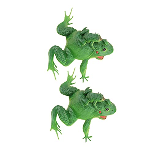 GARIOUANS 2 Stück Simulation Sound Frösche Imitation für Garten Dekoration Realistische Frosch Ornamente für Erwachsene Material Leicht und Tragbar GARIOUANS 2 Stück Simulation Sound Frösche Imitation für Garten Dekoration Realistische Frosch Ornamente für Erwachsene Material Leicht und Tragbar von GARIOUANS