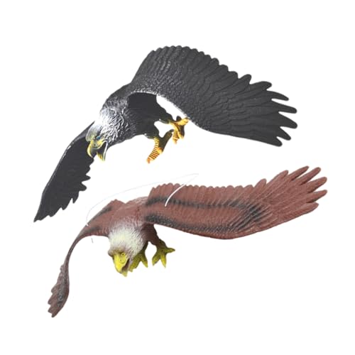 GARIOUANS 2 Stück Simulation Tiermodell vogelspielzeug Vogel Balancierender Adlervogel Simulationstierpuppe Adlerfigur Adlerstatue im Freien simulierte Tiermodelle Vinyl GARIOUANS 2 Stück Simulation Tiermodell vogelspielzeug Vogel Balancierender Adlervogel Simulationstierpuppe Adlerfigur Adlerstatue im Freien simulierte Tiermodelle Vinyl von GARIOUANS