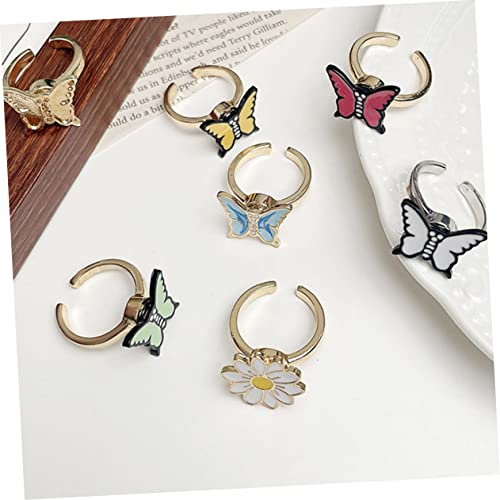 GARIOUANS 2 Stück Stressabbau Rotationsring für Lustiger Fidget Ring Beruhigung und Ablenkung bei Langeweile Geeignet für Fingergrößen GARIOUANS 2 Stück Stressabbau Rotationsring für Lustiger Fidget Ring Beruhigung und Ablenkung bei Langeweile Geeignet für Fingergrößen von GARIOUANS