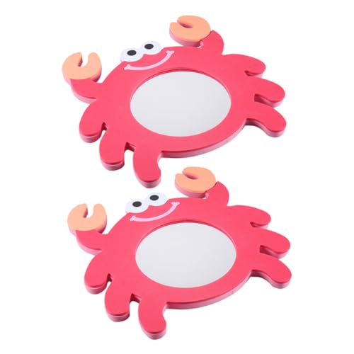 GARIOUANS 2 Stück Teiliges Badespielzeug Eva Badspiegel Krabbe Cartoon Design Spielerisch Selbstwahrnehmung Fördern Badewannenspielzeug für Kleinkinder Spaß und Kreativität Badezeit GARIOUANS 2 Stück Teiliges Badespielzeug Eva Badspiegel Krabbe Cartoon Design Spielerisch Selbstwahrnehmung Fördern Badewannenspielzeug für Kleinkinder Spaß und Kreativität Badezeit von GARIOUANS