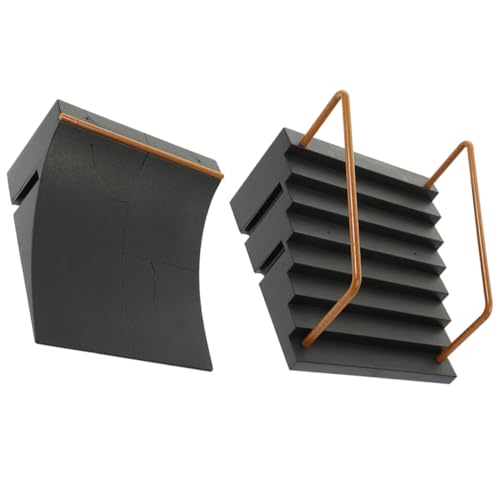 GARIOUANS 2 Stück Teiliges Finger Skateboard Rampen aus Robustem Kunststoff Praktisches Skatepark Zubehör für Kreative Hindernisse für Finger Skateboard Park Fördert Geschicklichkeit und GARIOUANS 2 Stück Teiliges Finger Skateboard Rampen aus Robustem Kunststoff Praktisches Skatepark Zubehör für Kreative Hindernisse für Finger Skateboard Park Fördert Geschicklichkeit und von GARIOUANS