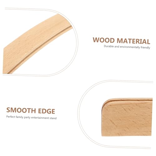 GARIOUANS 2 Stück Teiliges Holz Kartenhalter Gebogenes Design Diskreter Kartenständer für Gesellschaftsspiele Erwachsene Senioren Freihändiger Kartenhalter GARIOUANS 2 Stück Teiliges Holz Kartenhalter Gebogenes Design Diskreter Kartenständer für Gesellschaftsspiele Erwachsene Senioren Freihändiger Kartenhalter von GARIOUANS