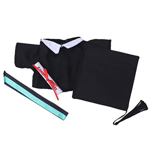 GARIOUANS 2 Stück Teiliges Puppen Outfit Set mit Doktorhut und Abschlusskleid für Puppen Grün für Junge Puppenkleidung für Besondere Anlässe und Kreative Rollenspiele GARIOUANS 2 Stück Teiliges Puppen Outfit Set mit Doktorhut und Abschlusskleid für Puppen Grün für Junge Puppenkleidung für Besondere Anlässe und Kreative Rollenspiele von GARIOUANS