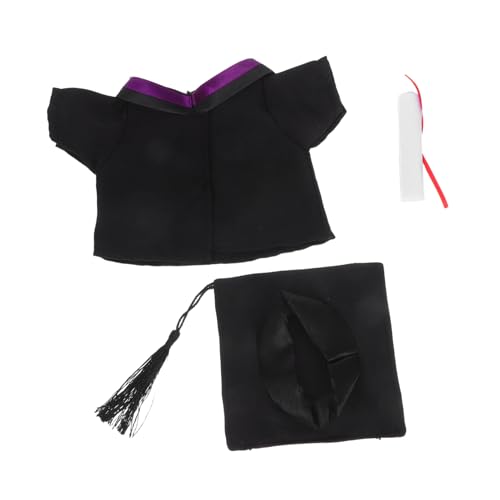 GARIOUANS 2 Stück Teiliges Puppenkleid Set mit Abschlussrobe und Doktorhut für Puppen Schulabschlüsse Geburtstagsfeiern und Feiertage von GARIOUANS