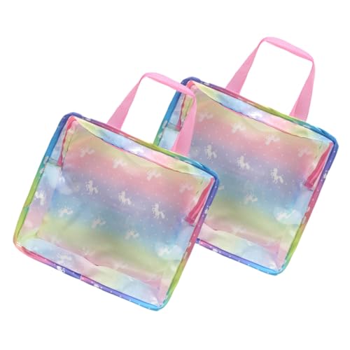 GARIOUANS 2 Stück Teiliges Puppenzubehör Handtaschen Bunte Handtaschen mit Griff Leichte Aufbewahrungstaschen für Geräumig für Puppenzubehör und Reisegebrauch GARIOUANS 2 Stück Teiliges Puppenzubehör Handtaschen Bunte Handtaschen mit Griff Leichte Aufbewahrungstaschen für Geräumig für Puppenzubehör und Reisegebrauch von GARIOUANS
