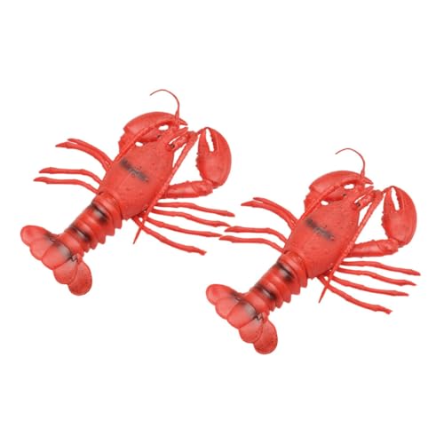 GARIOUANS 2 Stück Teiliges Realistisches Hummer Spielzeugset aus Hochwertigem Material Kreative Meereslebewesen Figuren für und Dekorationen Sicher und Leicht zu Transportieren GARIOUANS 2 Stück Teiliges Realistisches Hummer Spielzeugset aus Hochwertigem Material Kreative Meereslebewesen Figuren für und Dekorationen Sicher und Leicht zu Transportieren von GARIOUANS