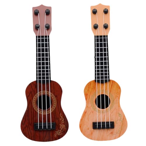 GARIOUANS 2 Stück Teiliges Ukulele Kindersicheres Musikinstrument Modell aus Robustem Material Pädagogisches Lernspielzeug für Kleinkinder zur Musikalischen Früherziehung Geeignet für GARIOUANS 2 Stück Teiliges Ukulele Kindersicheres Musikinstrument Modell aus Robustem Material Pädagogisches Lernspielzeug für Kleinkinder zur Musikalischen Früherziehung Geeignet für von GARIOUANS