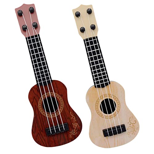 GARIOUANS 2 Stück Teiliges Ukulele Kleinkinder Bunte Mini Gitarrenmodelle Pädagogische Musikinstrumente zur Musikalischen Früherziehung und Geschenkidee GARIOUANS 2 Stück Teiliges Ukulele Kleinkinder Bunte Mini Gitarrenmodelle Pädagogische Musikinstrumente zur Musikalischen Früherziehung und Geschenkidee von GARIOUANS