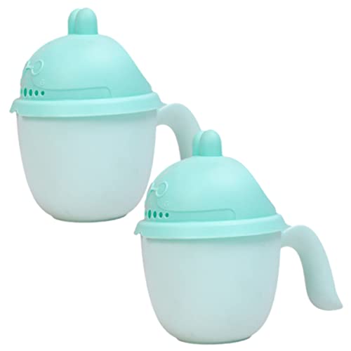 GARIOUANS 2 Stück Teiliges Waschbecher mit Deckel Ergonomischer Griff Cartoon Design Frei Praktischer Haarwaschbecher für Neugeborene und Kleinkinder Sicheres Badezubehör GARIOUANS 2 Stück Teiliges Waschbecher mit Deckel Ergonomischer Griff Cartoon Design Frei Praktischer Haarwaschbecher für Neugeborene und Kleinkinder Sicheres Badezubehör von GARIOUANS