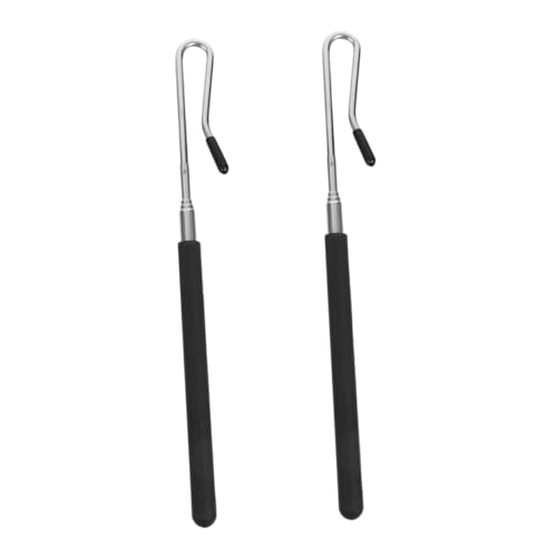 GARIOUANS 2 Stück Verstellbare Puppenmanipulationsstäbe aus Robustem Material mit Stabilem Haken Halbkörper Puppensteuerung für Präzise Armbewegungen bei Handpuppen und Marionetten von GARIOUANS