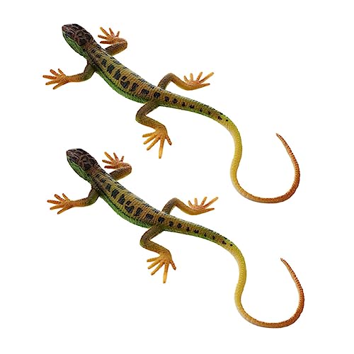 GARIOUANS 2 Stück Vierbeiniges Schlangenmodell Lebensechte Gefälschte Streichzubehör Figur Tiermodell Simuliertes Eidechsenspielzeug Tierfigur Modell GARIOUANS 2 Stück Vierbeiniges Schlangenmodell Lebensechte Gefälschte Streichzubehör Figur Tiermodell Simuliertes Eidechsenspielzeug Tierfigur Modell von GARIOUANS