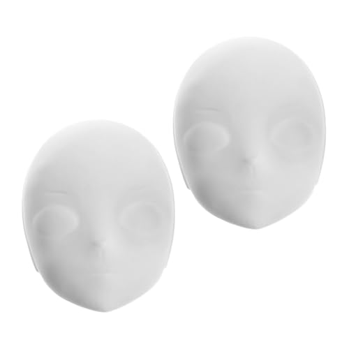 GARIOUANS 2 Stück Weiße PVC Masken zum Bemalen Blanko Fuchs Gesichtsmaske für DIY Leichte Matte Vollgesichts Masken für Halloween Karneval und Kostümpartys GARIOUANS 2 Stück Weiße PVC Masken zum Bemalen Blanko Fuchs Gesichtsmaske für DIY Leichte Matte Vollgesichts Masken für Halloween Karneval und Kostümpartys von GARIOUANS