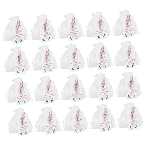 GARIOUANS 20 Sätze Teiliges Schutzengel Schlüsselanhänger mit Beuteln und Anhängern Leicht Multifunktional als Dekoration und Bunte für Pflegekräfte und Ärztekongresse Geburtstage GARIOUANS 20 Sätze Teiliges Schutzengel Schlüsselanhänger mit Beuteln und Anhängern Leicht Multifunktional als Dekoration und Bunte für Pflegekräfte und Ärztekongresse Geburtstage von GARIOUANS