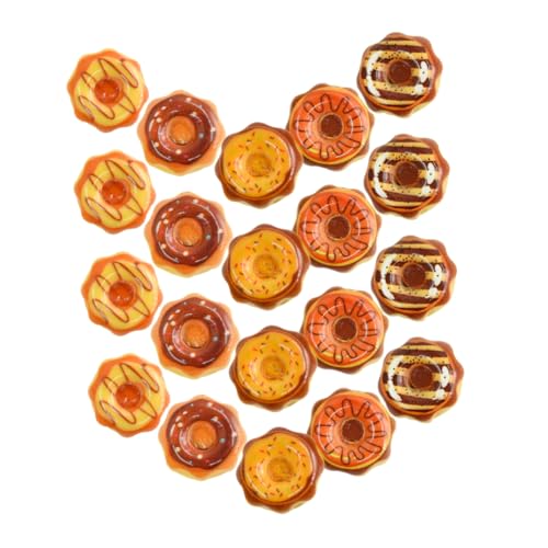 GARIOUANS 20 Stück Donut- Puppenhaus-Donuts Mini-Donuts Dollhouse Kitchen Decor Mini- Mini-Modell Fake-Donut-Ornament Gefälschte Donut-miniaturen Fake-Donuts- Harz GARIOUANS 20 Stück Donut- Puppenhaus-Donuts Mini-Donuts Dollhouse Kitchen Decor Mini- Mini-Modell Fake-Donut-Ornament Gefälschte Donut-miniaturen Fake-Donuts- Harz von GARIOUANS