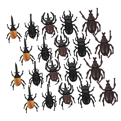 GARIOUANS 20 Stück Halloween Simulation Uang Spielzeuge für Streiche und Dekoration Realistische Insektenmodelle für Partys und Erwachsenenunterhaltung von GARIOUANS