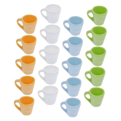 GARIOUANS 20 Stück Mini-Tasse Kleiner Becher Winzige Tassen Mini-Becher Puppenhausdekor Küchenrequisiten Vorgeben Miniaturmodell Mini-kaffeetasse Mini-teetassen Miniatur-kaffeetassen Harz GARIOUANS 20 Stück Mini-Tasse Kleiner Becher Winzige Tassen Mini-Becher Puppenhausdekor Küchenrequisiten Vorgeben Miniaturmodell Mini-kaffeetasse Mini-teetassen Miniatur-kaffeetassen Harz von GARIOUANS