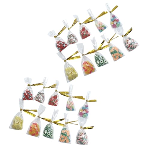 GARIOUANS 20 Stück Mini -essensspielszene Mini -Essen Für Miniaturfutter Machen Sie Es Mini-Essen Essensstütze Für Minihaus Dekoratives Süßigkeitenspielzeug Mini- Polymer-ton GARIOUANS 20 Stück Mini -essensspielszene Mini -Essen Für Miniaturfutter Machen Sie Es Mini-Essen Essensstütze Für Minihaus Dekoratives Süßigkeitenspielzeug Mini- Polymer-ton von GARIOUANS