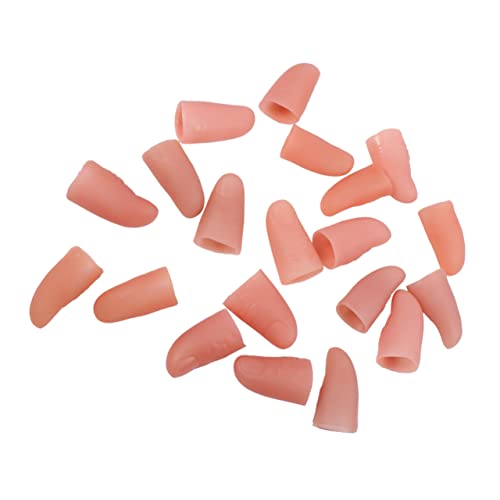 GARIOUANS 20 Stück Simulierte Finger Requisiten für Halloween Kostüm Party Magische Finger Zubehör für Thaumaturgie Cosplay und Kreative Dekoration von GARIOUANS