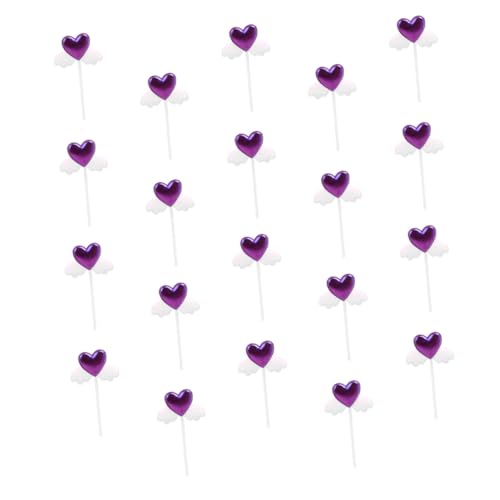 GARIOUANS 20 Stück Teiliges Cupcake Topper Zufällige Farben Engelsflügel Kuchenstecker Tortendekoration für Geburtstag Party Hochzeit Muffins Desserts Zufällige Farbe GARIOUANS 20 Stück Teiliges Cupcake Topper Zufällige Farben Engelsflügel Kuchenstecker Tortendekoration für Geburtstag Party Hochzeit Muffins Desserts Zufällige Farbe von GARIOUANS