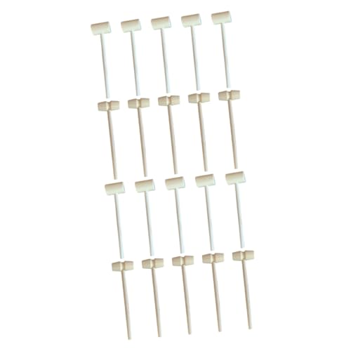GARIOUANS 20 Stück Teiliges Mini Holzhammer Holzspielzeug Mallets Leicht Robust Runde Glatte Oberfläche Sicher für Jungen Mädchen Multifunktional als Kuchenhämmer Geeignet GARIOUANS 20 Stück Teiliges Mini Holzhammer Holzspielzeug Mallets Leicht Robust Runde Glatte Oberfläche Sicher für Jungen Mädchen Multifunktional als Kuchenhämmer Geeignet von GARIOUANS