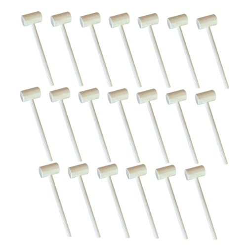 GARIOUANS 20 Stück Teiliges Mini Holzhammer aus Robustem mit Langem Griff Sicher und Langlebig Vielseitig für Pädagogisches Hammerspiel und Kreative Aktivitäten GARIOUANS 20 Stück Teiliges Mini Holzhammer aus Robustem mit Langem Griff Sicher und Langlebig Vielseitig für Pädagogisches Hammerspiel und Kreative Aktivitäten von GARIOUANS