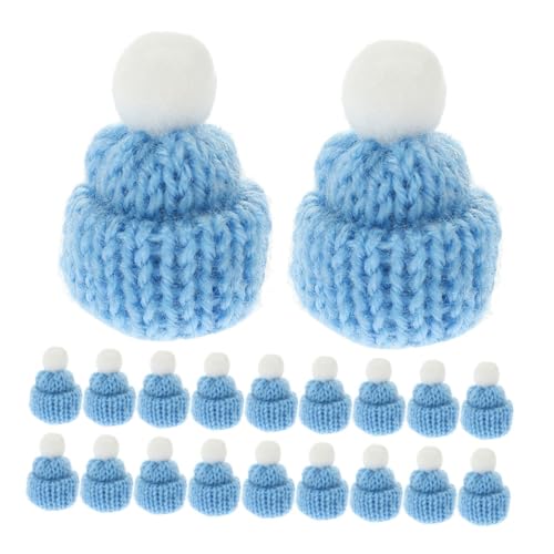 GARIOUANS 20 Stück Teiliges Mini Strick Weihnachtsmützen Weiche Warme DIY Hüte für Weihnachtsbaumdekoration Puppenzubehör Flaschenaufsatz Vielseitige Festtagsdeko für Kreative GARIOUANS 20 Stück Teiliges Mini Strick Weihnachtsmützen Weiche Warme DIY Hüte für Weihnachtsbaumdekoration Puppenzubehör Flaschenaufsatz Vielseitige Festtagsdeko für Kreative von GARIOUANS