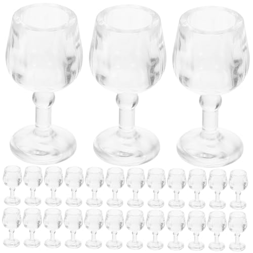 GARIOUANS 20 Stück Teiliges Miniatur Weingläser aus Abs Realistische Puppenhaus Zubehör Dekorative Mini Goblets für Mikro Puppenhäuser Bunte Mini Tassen als Foto Requisiten und Sammlerstücke GARIOUANS 20 Stück Teiliges Miniatur Weingläser aus Abs Realistische Puppenhaus Zubehör Dekorative Mini Goblets für Mikro Puppenhäuser Bunte Mini Tassen als Foto Requisiten und Sammlerstücke von GARIOUANS